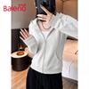 Baleno Women's Slim Fit Hooded Sweatshirt