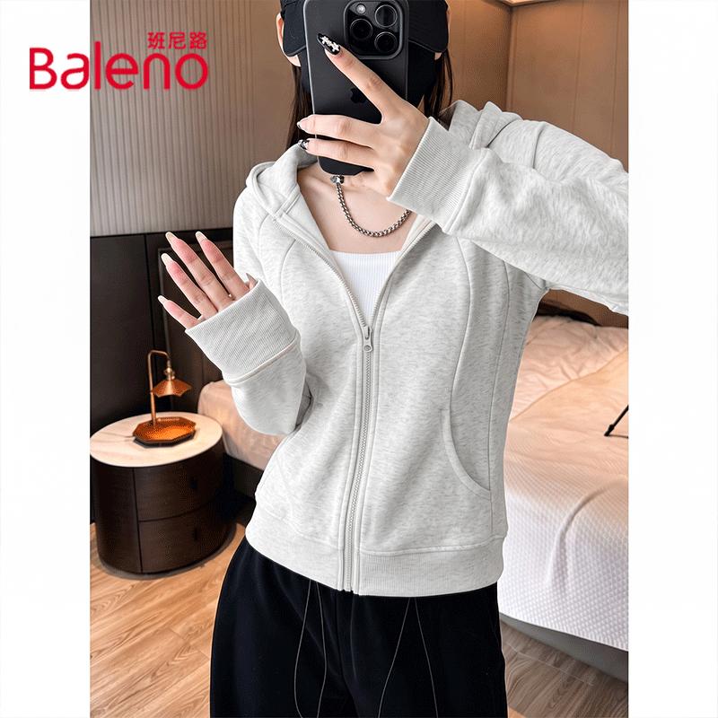 Baleno Women's Slim Fit Hooded Sweatshirt