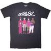 Gorillaz Unisex Adult Cracker Island Group T-Shirt