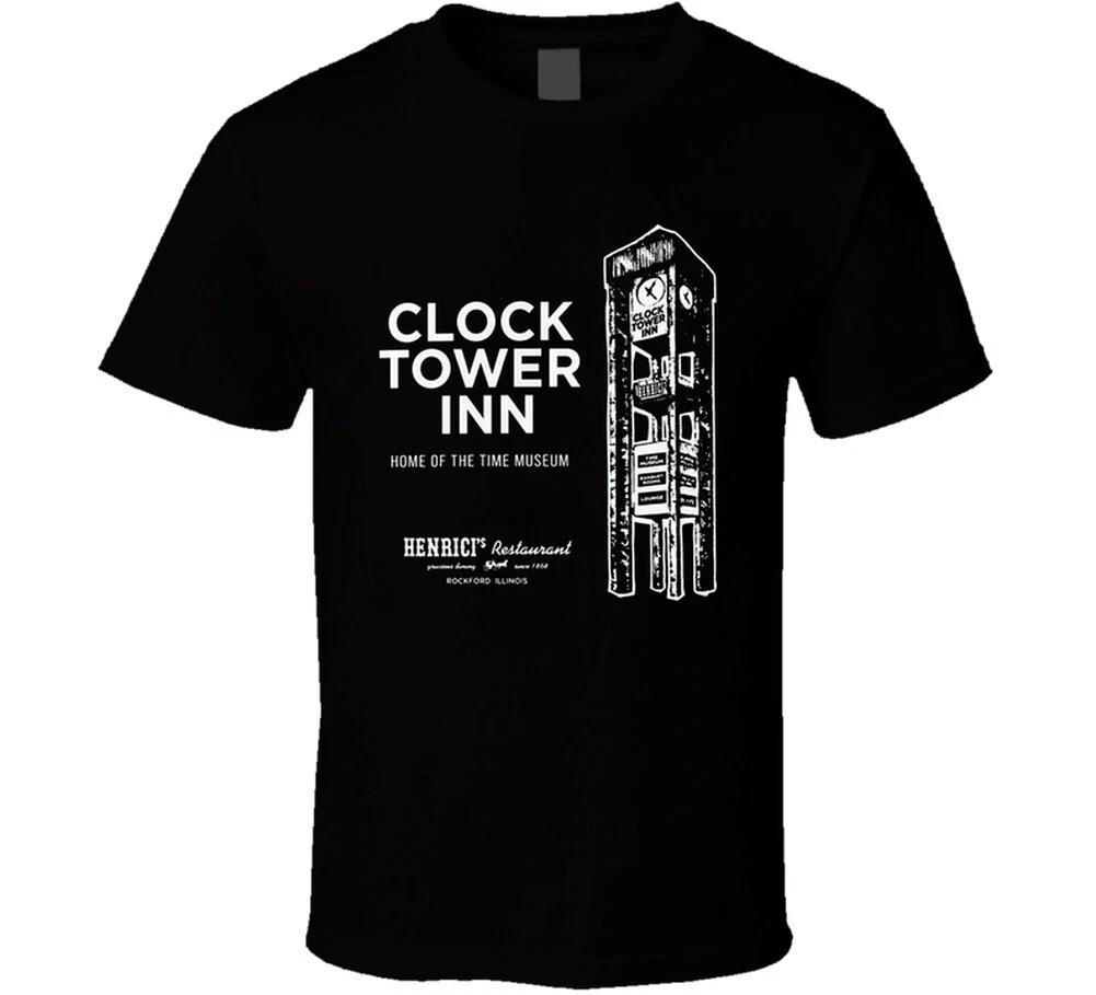 Clock Tower Inn Rockford T Shirt L
