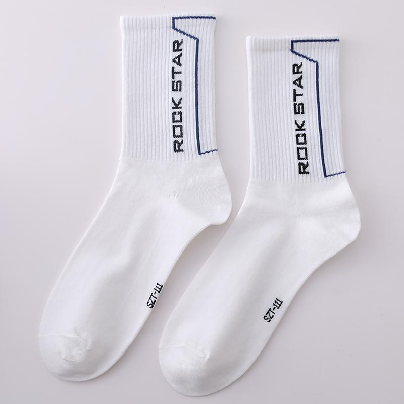 New Men's Socks Funny Men's  Crew Harajuku Hip Hop Thick Cotton Socks Women Novelty Cartoon Sock Combed Cotton Socks