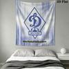 Dynamo Moscow Quest Wall Hanging Printed Fabric Blanket Decorative Tapestries for Bedroom Living Room Home Decor