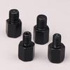 2Pcs Motorcycle Rearview Mirrors Conversion Black Mirror Adapters M10 10Mm M8 8Mm Bolt Clockwise Anti-Clock Right Left Thread