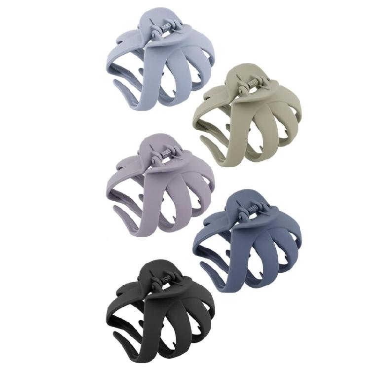 Creative Matte Claw Hair Clip Practical Plastic Hairpieces Easy Hairstyling Long Hair Decoration Suitable For Women