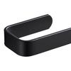 1PC Toilet Paper Holder Tissue Rack Wall Mounted Bathroom Kitchen Roll Holder Paper Tissue Rack Hook Modern Black Hanger