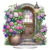 2D Flat Animal Flowers DIY Acrylic Diamond Painting Tabletop Ornaments Kit Special Shaped for Adults Home Office Table Decor