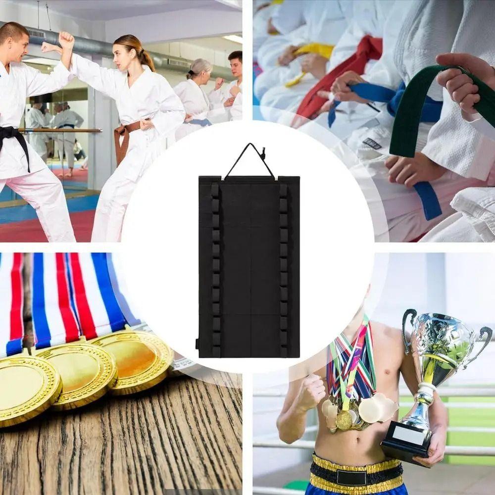 Durable Rack Karate Belt Display Belt Storage Taekwondo Belt Holder  Collection