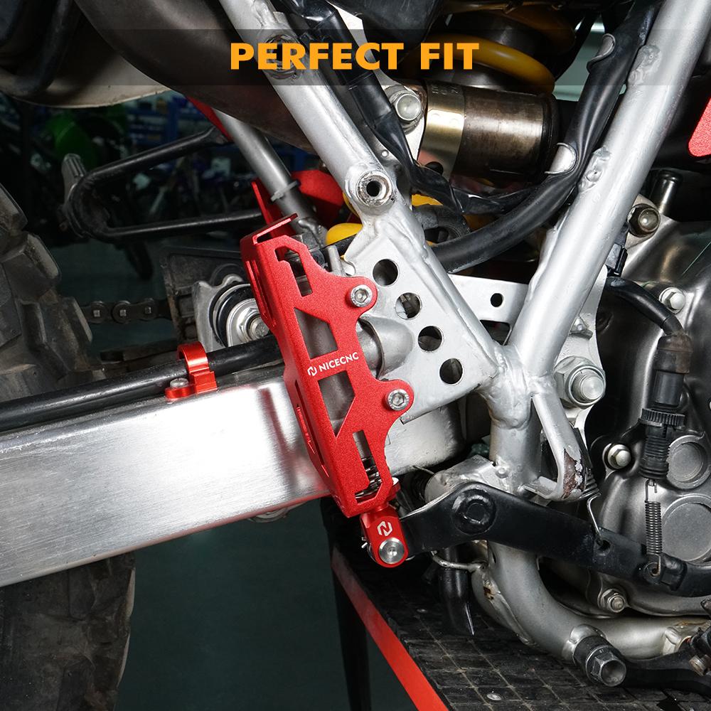 NICECNC For Honda XR650L 1993-2025 XR600R 1993-2000 XR 650L XR 600R Motorcycle Rear Brake Pump Cover Master Cylinder Guard