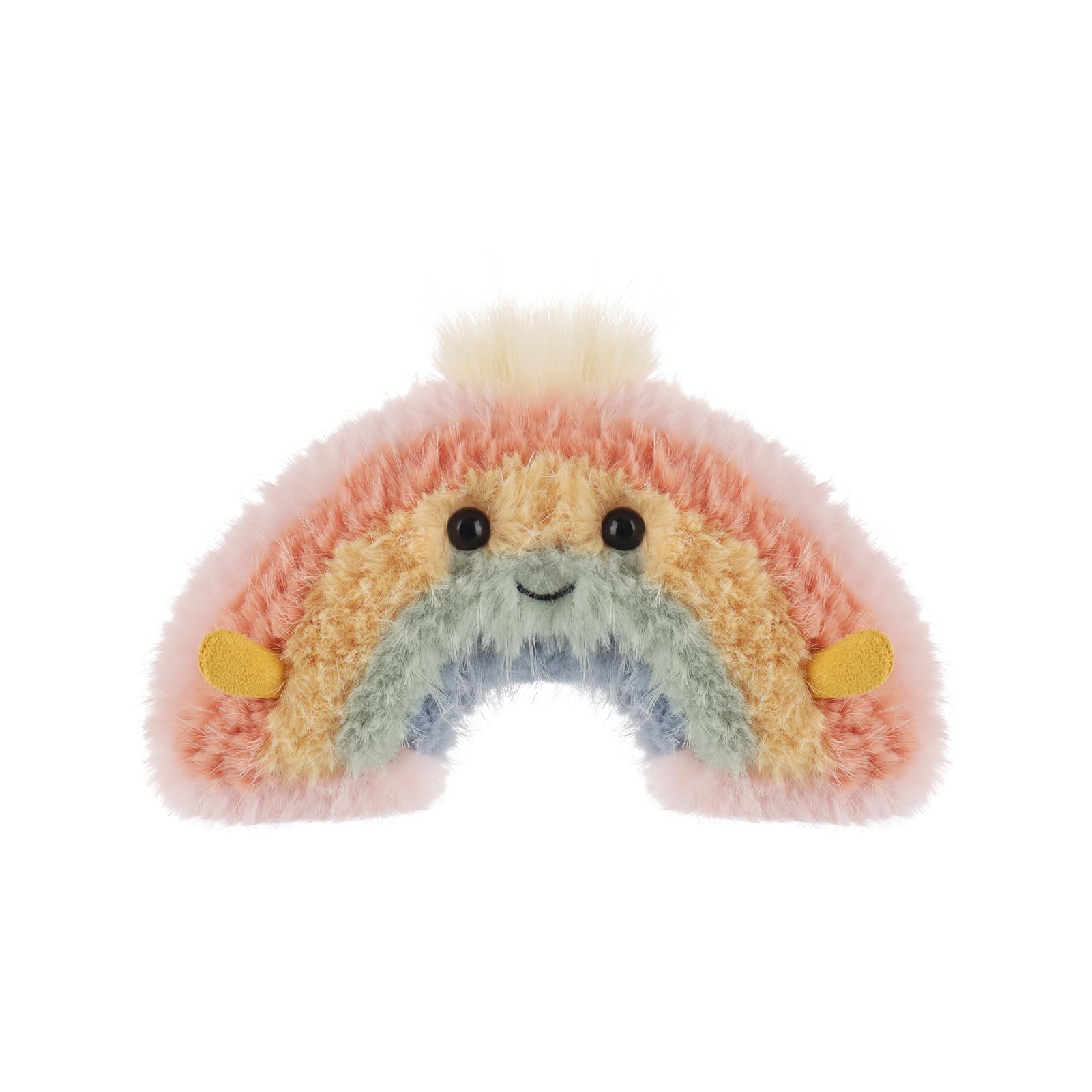 

Apricot Lamb Childish Rainbow Plush Toy for Kids, Soft and Cute, Fluffy Childish Rainbow Toy for Girls and Boys, 11cm