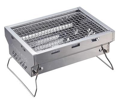 Captain Stag UG-62 Stainless Steel Solo Grill Compact Barbecue Stove