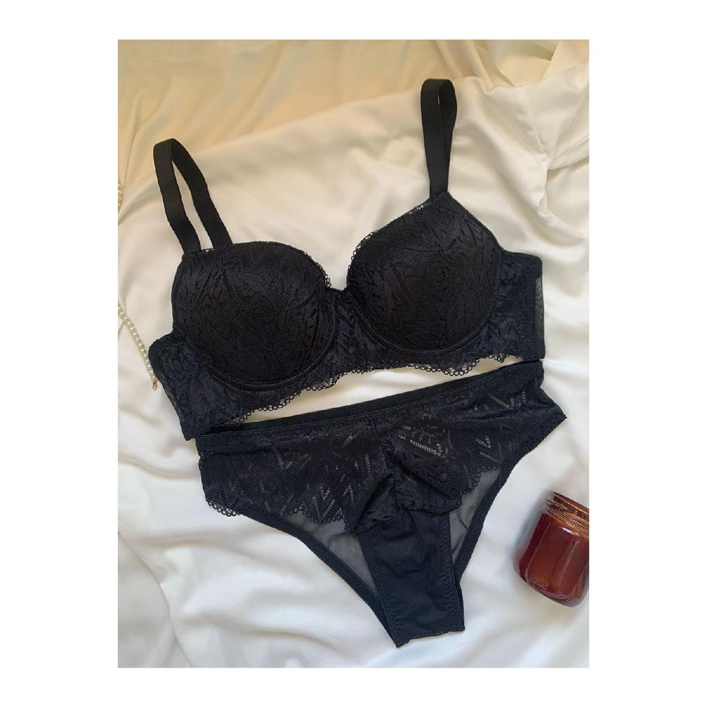 New Year's Special Lace C Cup Bra Set