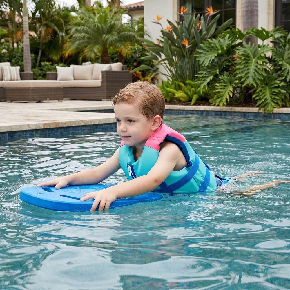 Not Falling Off Child Buoyancy Vest Adjustable Floating Vest Baby Swimming Jackets  Beach