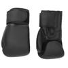 Boxing Gloves Frosted Black 12oz PU Adjustable Breathable Ergonomic Punching Bag Gloves for Training Workout