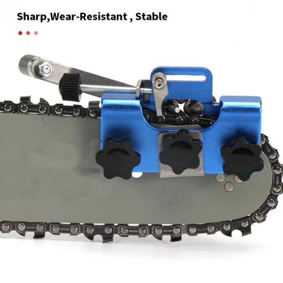 Wood and Garden Sharpening With 3 Grinding Rod Woodworking Chainsaw Sharpener Electric Saws Tools Hand-operated