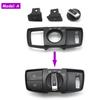 F45 F46 F30 F32 F15 F16 F85 F86 Car Dashboard Headlight Switch Rotary Button Cap Headlamp Cover Panel For BMW X5 X6 2 3 Series