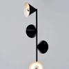 Nordic Floor Lamp Creative 6 Lights Iron Black Floor Lamps For Living Room Bedroom Home Decor Black Standing Lamp
