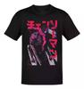 Anime Chainsaw Man Pochita Demonio Letras Rosas T-Shirt Size S-5XL  Unisex T-Shirt