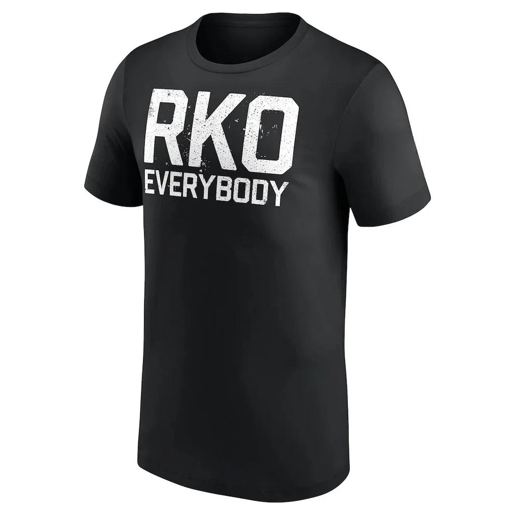 2026 Neues Randy Orton Serie Reines Baumwoll-T-Shirt für Herren und Damen Sommerkleidung Mode Lässig Kurzärmeliges T-Shirt Streetwear