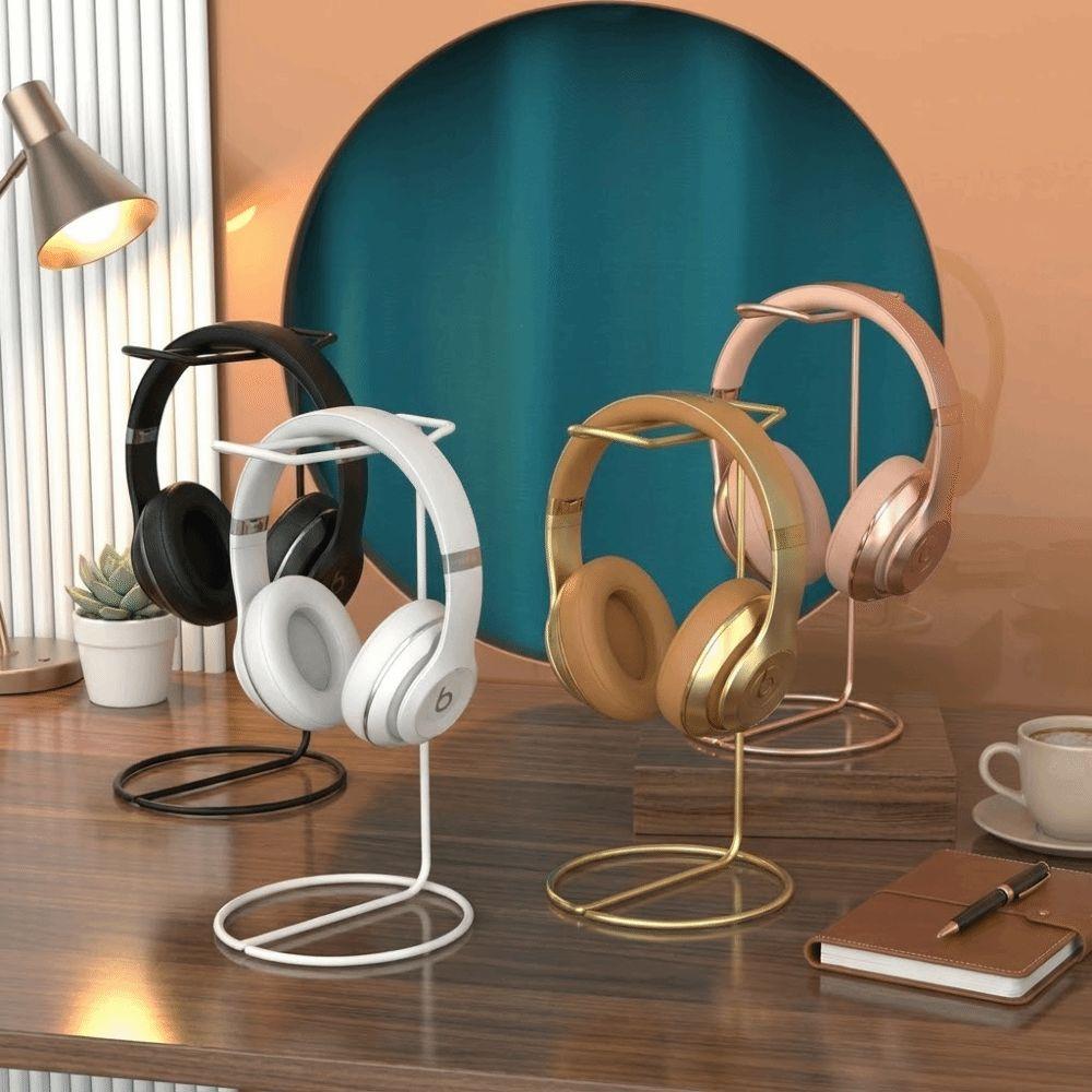 Accessories Display Luxury Headphone Stand Universal Portable Headset Holder Stylish Modern Headphone Display Rack Bedrooms