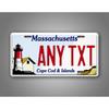 Personalized Tin Sign Cape Cod Islands Custom Text Metal Plate Wall Decor Retro Vintage