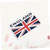 Veemoon Flag Car Sticker Metal Car Sticker Car Bumper Decoration British Car Sticker