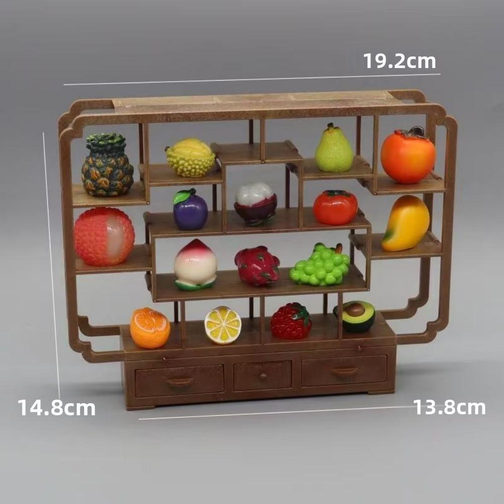 Mini Dollhouse Miniature Bogu Multistyles Furniture Model Display High Quality Stand Storage Rack