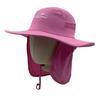 Factory Price Polyester Wide Brim Custom Bucket Hat Quick Dry Mesh Breathable Fishing Hat with Neck Cover Outdoor Jungle Hat