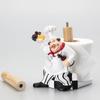 Creative Chef Statue Paper Towel Rack Long/short Dual-use Vertical Paper Towel Rack/kitchen Roll Paper Holder Household Goods
