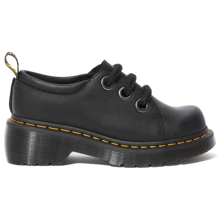 Dr. Martens Cranford 3 Hole Minimalist Casual Dress Shoes Women Shoes Black 25288001