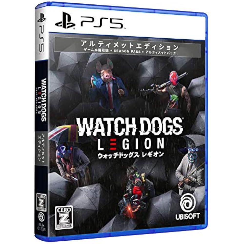 Watch Dogs: Legion Ultimate Edition - PS5 [CERO Rating “Z”]