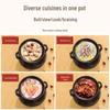 Sikezhu High-Temperature Ceramic Spherical Casserole Pot