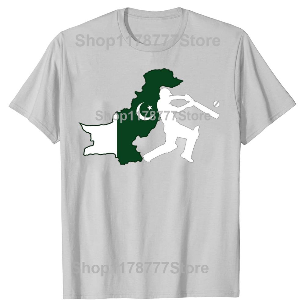 Funny Pakistan Cricket Team T Shirts Cotton Streetwear Short Sleeve Gifts Mens Clothing Fashion Casual Loose Oversized T Shirt