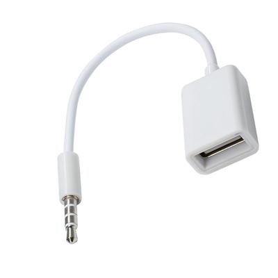 Universelles Autoradio 3,5 mm USB Adapterkabel Geeignet für Soundsysteme Musikstreaming ohne Dekodierungsfunktionalität