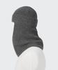 MUSINSA STANDARD Lambswool Knit Beanie Balaclava [Medium Gray]