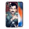 Saddam Hussein Iraq Flag Phone Case For iPhone 15 16 14 13 12 11 Pro Max XS X XR SE 7 8 Plus Clear Silicone Lens Protect Cover