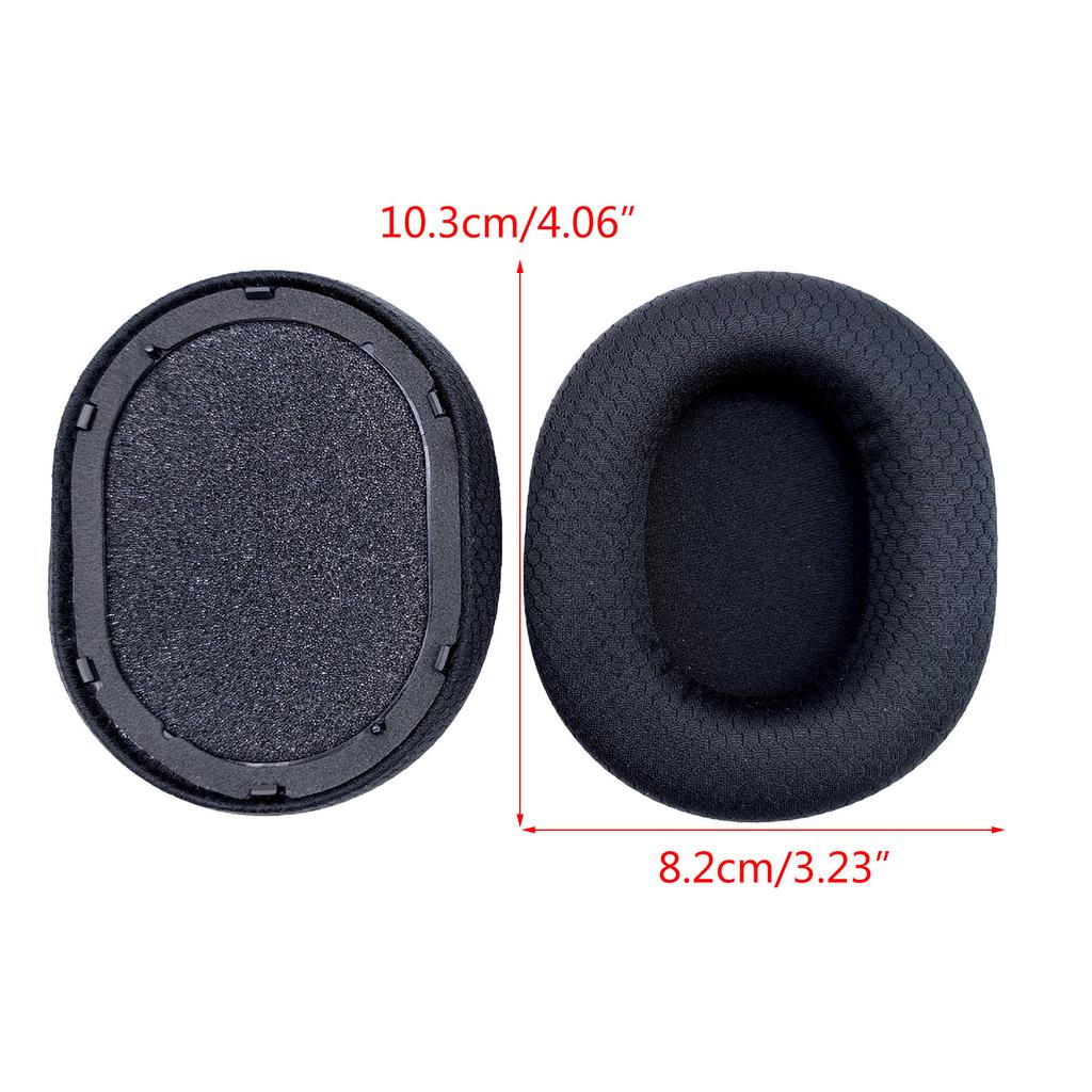 1Pair Replacement Foam Ear Pads Cushion Cover for Blackshark V2 Pro 2023 Headphone Earmuff Earpads Sleeve