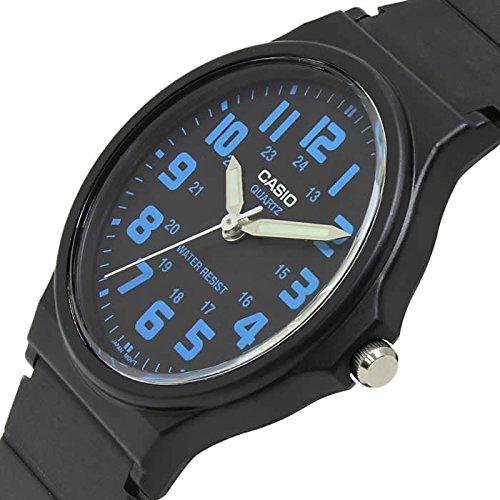 Casio Quartz Men's Watch MQ-71-2B Black/Blue [Parallel Import]