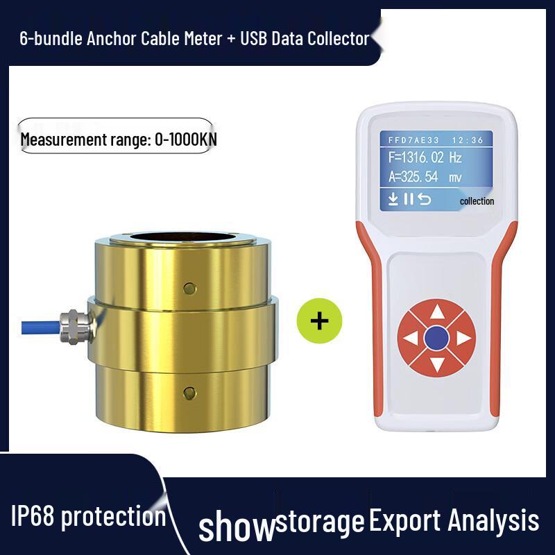 Vibrating Wire Anchor Stress Gauge CN plug (adapter included)