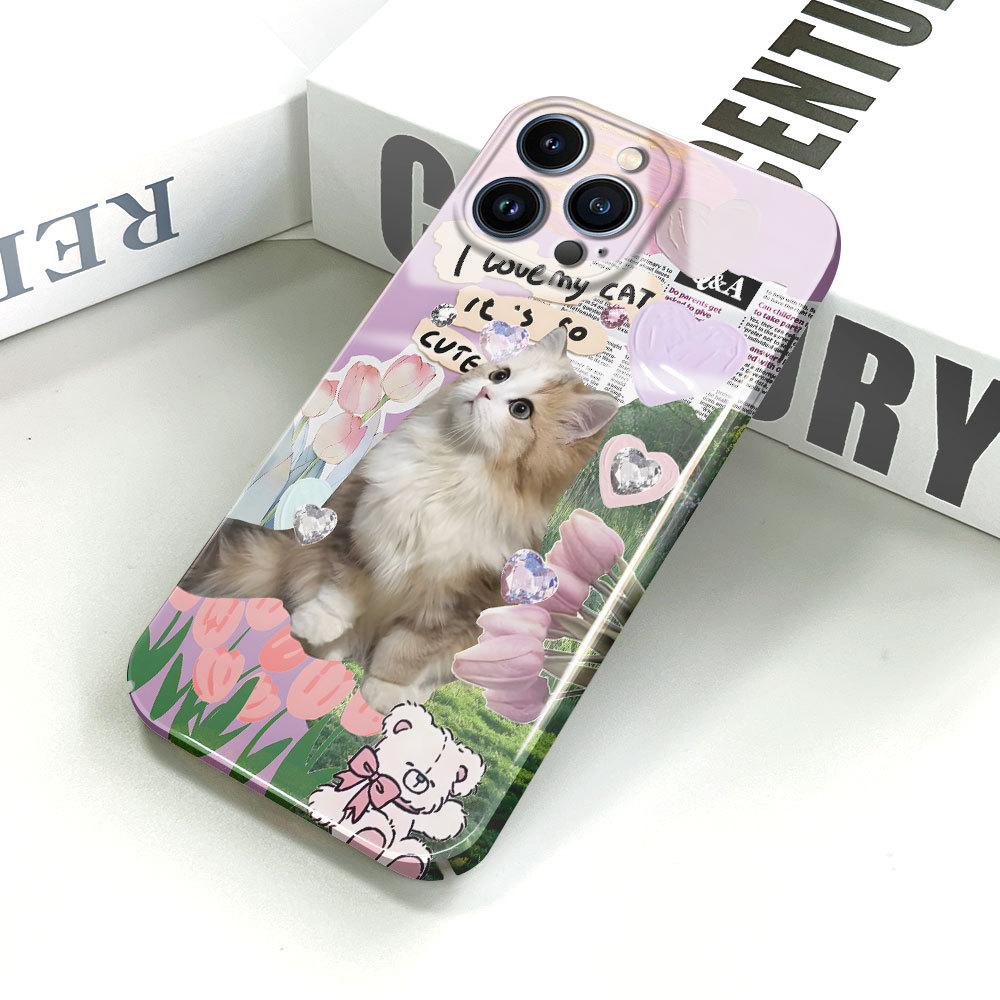 All-inclusive-Film-Telefonhülle Cartoon-Modedesign Hartschalen-Vollschutzhülle für die Kamera für iPhone Samsung Xiaomi Poco Redmi Huawei Honor