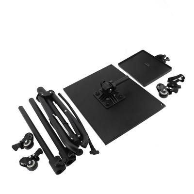 Projector Tripod Stand Laptop Floor Stand Adjustable Height Projector Mount with Universal Wheel