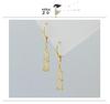 Elegant Bamboo Joint Cat's Eye Earrings: Chic, Versatile Design for Women