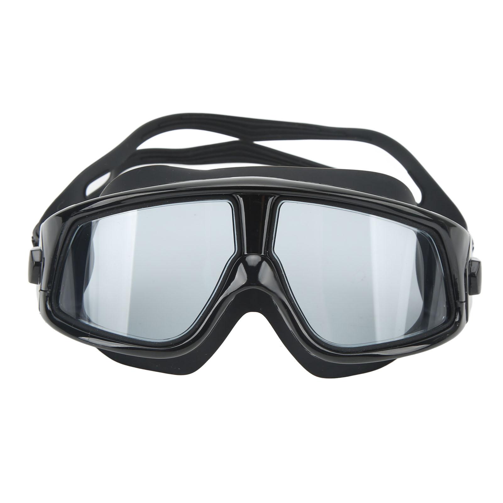 

Swimming Goggles Prevent Fog UV Wide View Diving Glasses with Storage Case for Adults