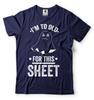 Halloween Costume Adult To Old For This Sheet Funny Ghost Halloween Costume Tee