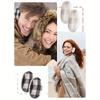 1 Paar Plüsch Leichte und Bequeme Warme Separate Ohrenwärmer Unabhängiges Einzelohr Winter Leicht zu Tragen Winddicht Minimalistisch