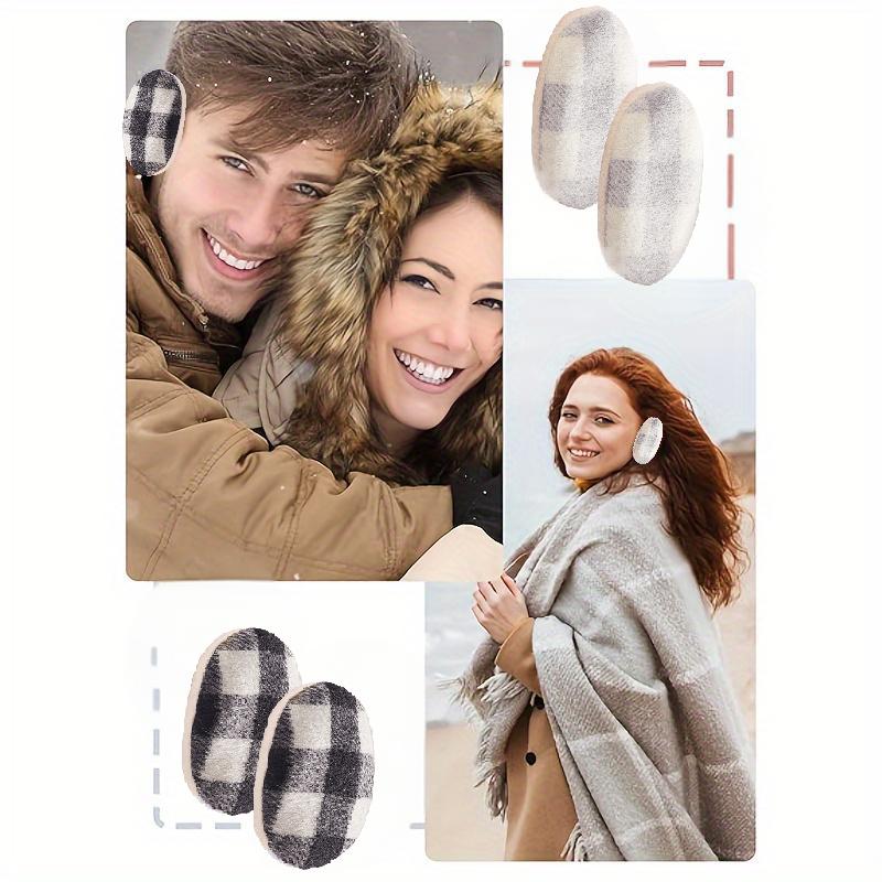 1 Paar Plüsch Leichte und Bequeme Warme Separate Ohrenwärmer Unabhängiges Einzelohr Winter Leicht zu Tragen Winddicht Minimalistisch