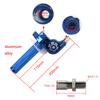 ZSDTRP CNC Aluminum Motorcycle 22mm Throttle Grips Settle Twist Gas Throttle Handle For Kawasaki Yamaha Dirt Pit Bike Universal