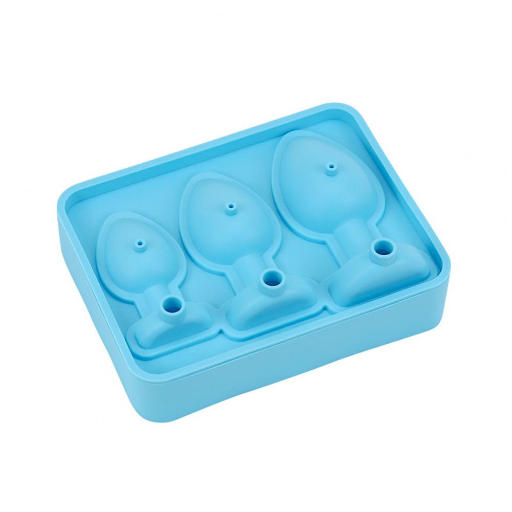 Unique Drink Accessory Novelty Ice Mold Humorous Butt Plugging Ice Cube Tray for Whiskey Cocktails Candy Funny Diy for Party
