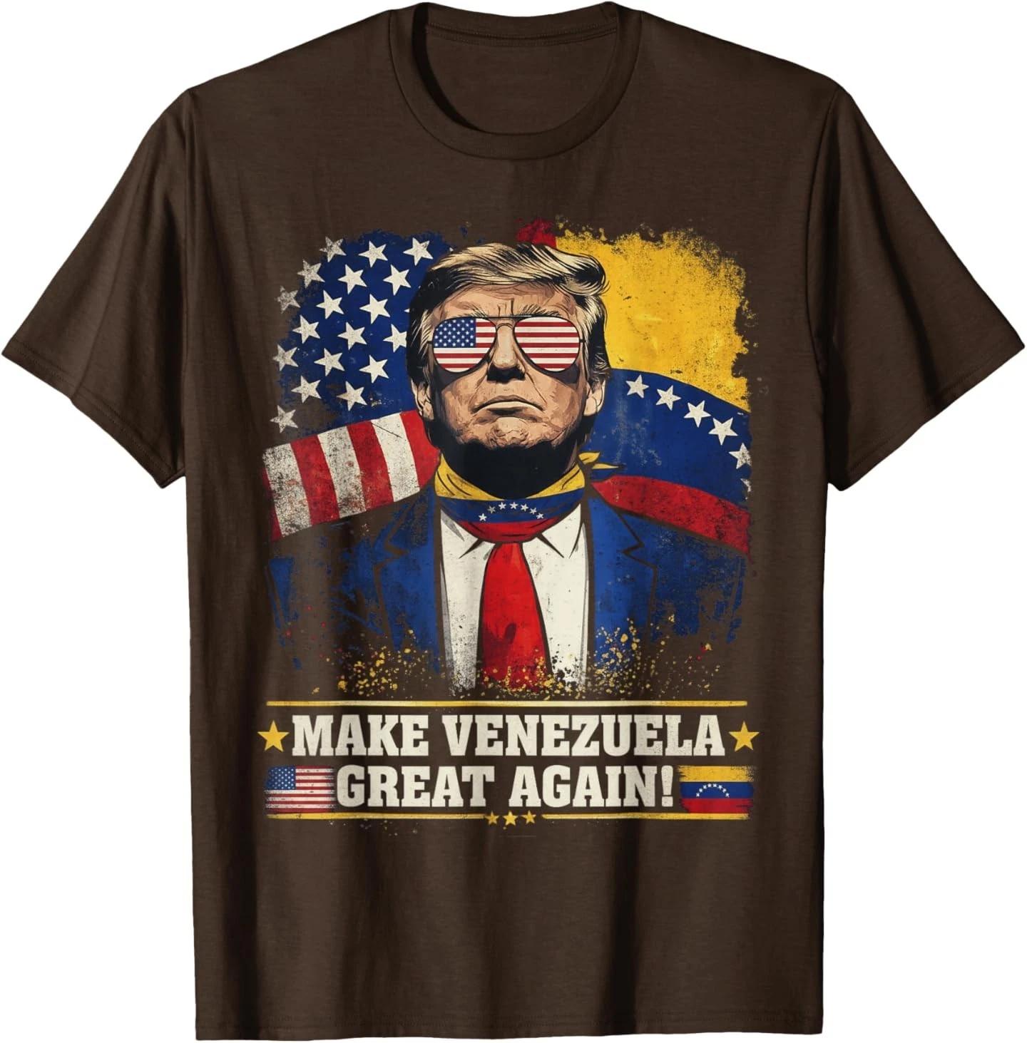 Trump Make Venezuela Great Again T-Shirt M