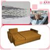 Varius Corner Sofa Bed with Sleeping Function Family Furniture Cornea Golden Yellow
