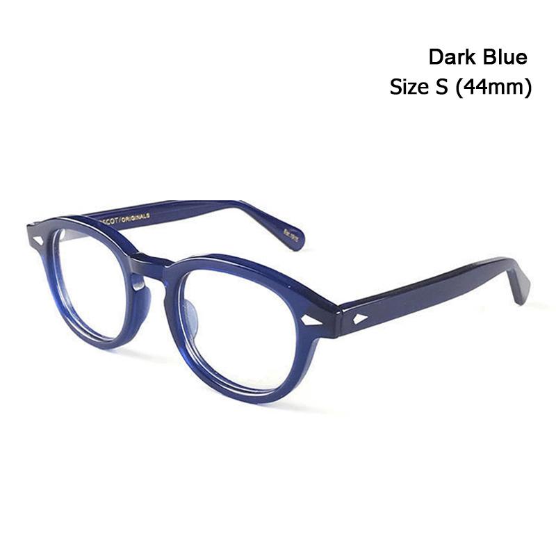 Johnny Depp Lemtosh Glasses Frame Men Women Luxury Brand Vintage Computer Goggles Acetate Glasses Frame Transparent Lens Box